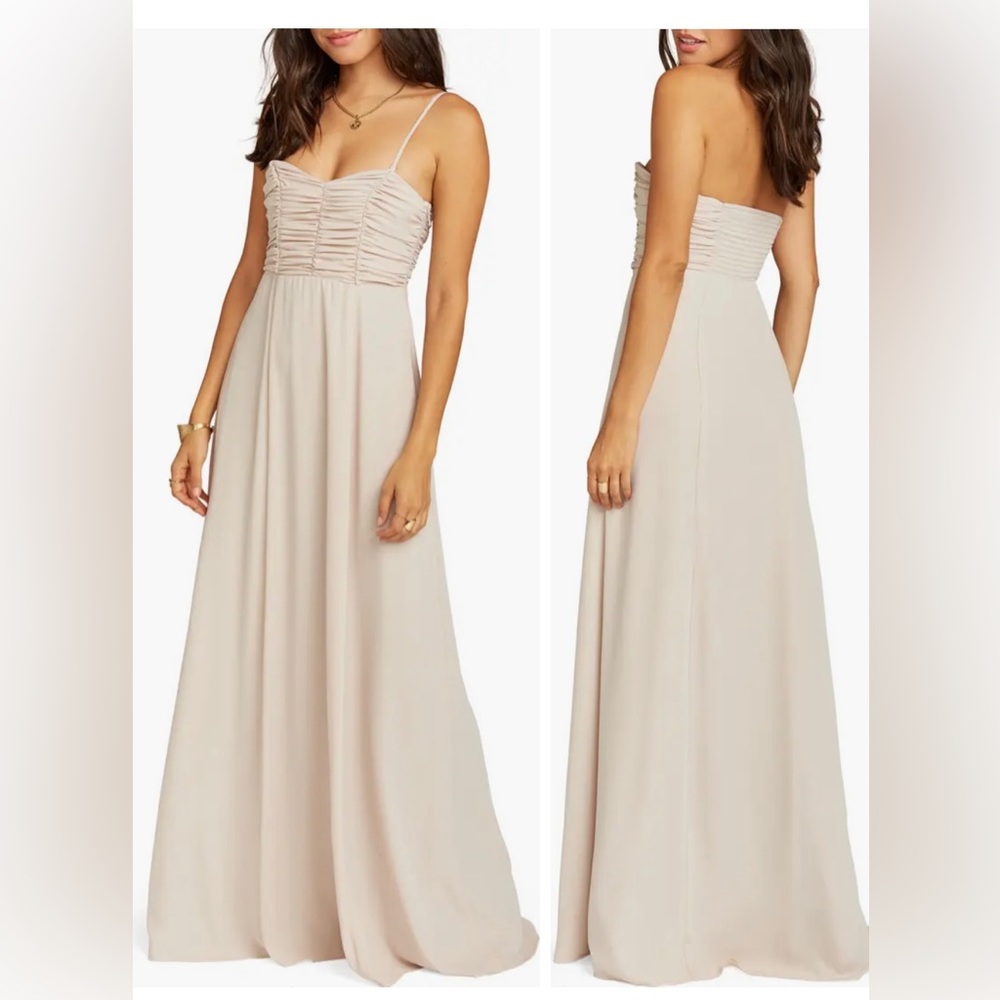 SHOW ME YOUR MUMU Bonbon Strapless Dress